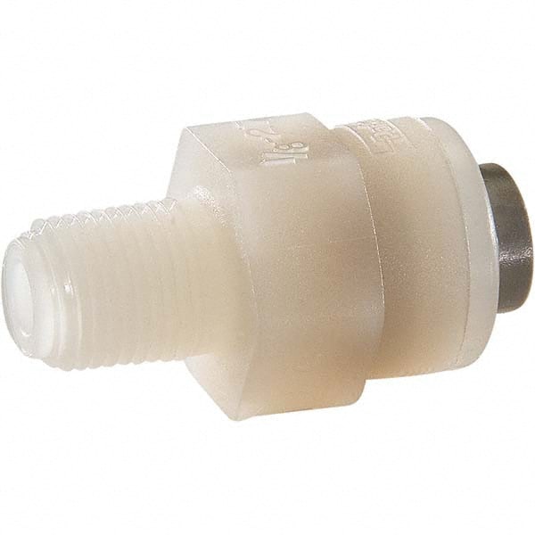 Parker - Plastic Push-To-Connect Tube Fittings Type: Male Connector Tube Outside Diameter (Inch): 5/16 x 1/8 - Caliber Tooling