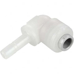 Parker - Plastic Push-To-Connect Tube Fittings Type: Tube Elbow Barb Connector Tube Outside Diameter (Inch): 1/2 x 1/2 - Caliber Tooling