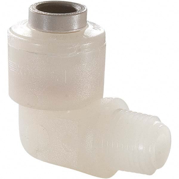 Parker - Plastic Push-To-Connect Tube Fittings Type: Male Elbow Tube Outside Diameter (Inch): 5/16 x 5/16 - Caliber Tooling