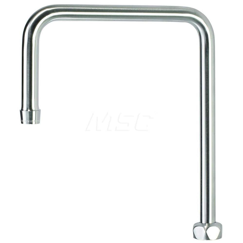 Faucet Replacement Parts & Accessories; Type: Double Bend Gooseneck Spout; Material: Chrome Plated Brass; Additional Information: Built for high volumeDouble o-ring construction; Type: Double Bend Gooseneck Spout; Type: Double Bend Gooseneck Spout; Minimu