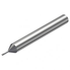 R216.32-01030-AJ10G 1620 1mm 2 FL Solid Carbide End Mill - Corner Radius w/Cylindrical Shank - Caliber Tooling