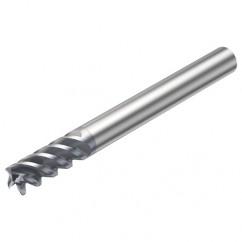 R216.33-03050-AK08H 1620 3mm 3 FL Solid Carbide End Mill - Corner chamfer w/Cylindrical Shank - Caliber Tooling