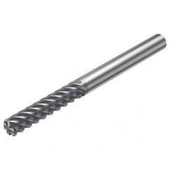 RA215.24-0850AAK06L 1620 3.175mm 4 FL Solid Carbide End Mill - Corner Radius w/Cylindrical Shank - Caliber Tooling