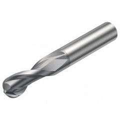 1B230-0500-XA 1630 5mm FL Ballnose w/Cylindrical Shank - Caliber Tooling