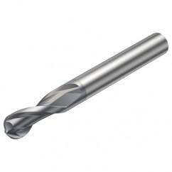 1B231-1270-XA 1620 12.7mm 2 FL Ballnose w/Cylindrical Shank - Caliber Tooling