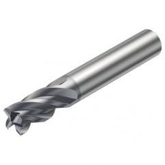 R216.T4-06030BAS10N 1620 6mm 4 FL Solid Carbide Turn-Milling End Mill w/Cylindrical Shank - Caliber Tooling