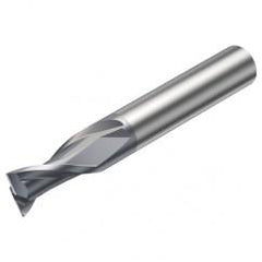 1P230-0100-XA 1630 1mm FL Straight Center Cut w/Cylindrical Shank - Caliber Tooling