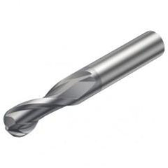 2B230-1200-NA N20C 12mm 2 FL Ballnose w/Cylindrical Shank - Caliber Tooling