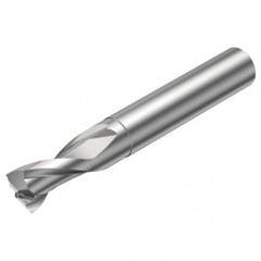 2P121-1400-NC H10F 14mm FL Straight Center Cut w/Cylindrical with Neck Shank - Caliber Tooling