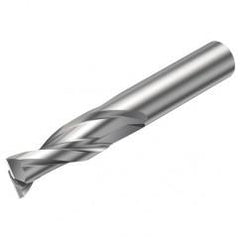 2P232-0500-NA H10F 5mm FL Straight Center Cut w/Cylindrical Shank - Caliber Tooling