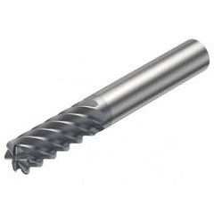 R215.26-12050CAC26H 1610 12mm 6 FL Solid Carbide End Mill - Corner Radius w/Cylindrical Shank - Caliber Tooling