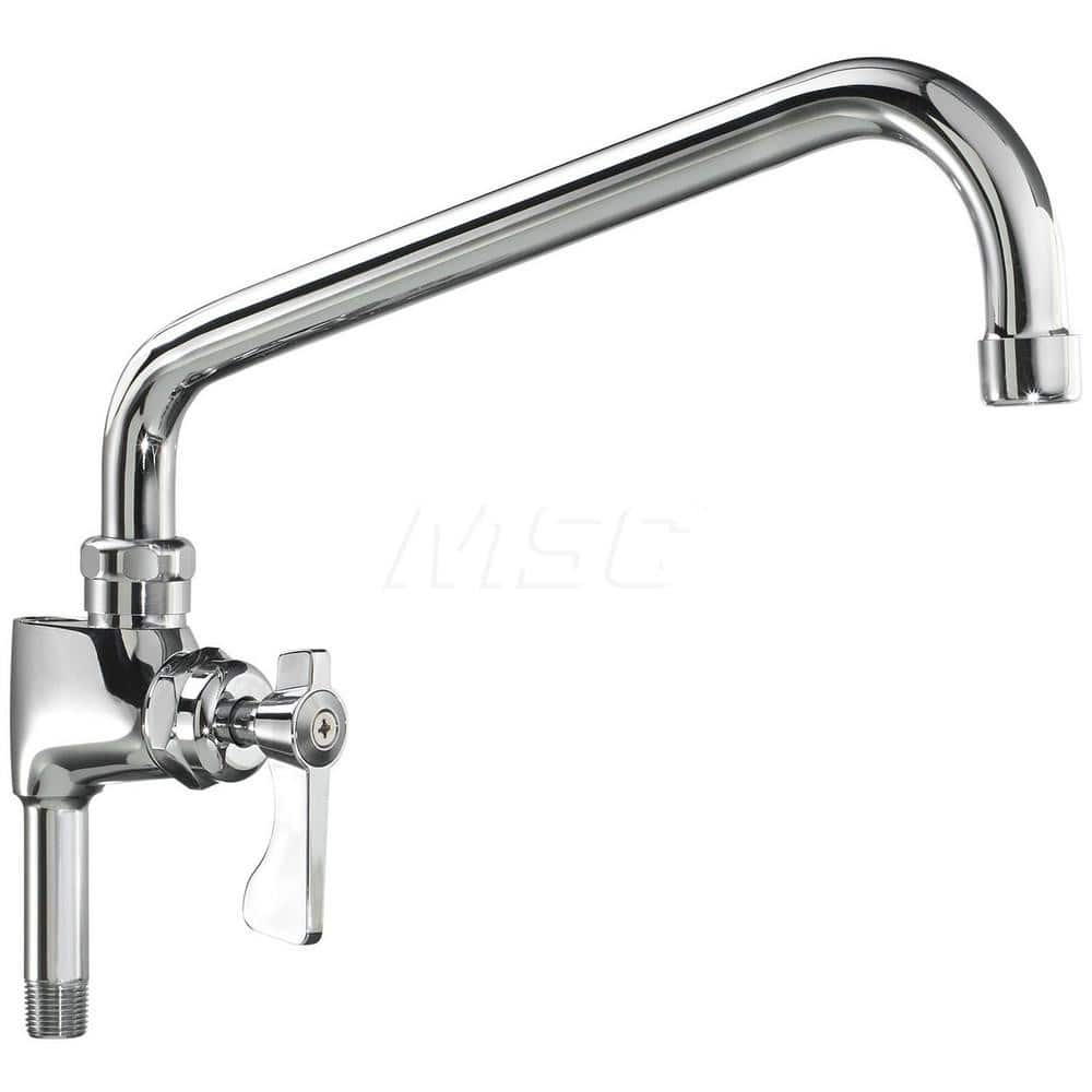 Industrial & Laundry Faucets; Type: Base Mount Faucet; Style: Base Mounted; Design: Base Mounted; Handle Type: Lever; Spout Type: Swing Spout/Nozzle; Mounting Centers: Single Hole; Spout Size: 8; Type: Base Mount Faucet; Style: Base Mounted; Type: Base Mo