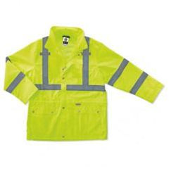 8365 L LIME RAIN JACKET - Caliber Tooling