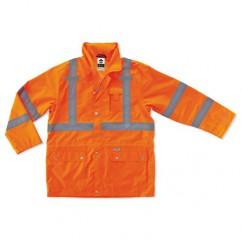 8365 L ORANGE RAIN JACKET - Caliber Tooling