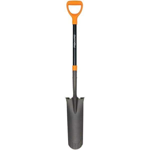 Fiskars - Shovels, Spades, Diggers & Hoes Type: Spade Blade Type: Round - Caliber Tooling