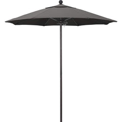 Patio Umbrellas; Diameter (Feet): 7.5; Height (Feet): 8.000; Fabric Color: Taupe; Base Included: No; Canopy Fabric: Pacifica; Fade Resistant: Yes; Additional Information: Push Lift; Frame Material: Aluminum