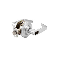 Lever Locksets; Type: Classroom; Key Type: Keyed Different; Strike Type: ANSI 4-7/8; Finish/Coating: Satin Chrome; Material: Steel; Material: Steel; Door Thickness: 1-3/4″ ™2-1/4″ ™; Backset: 2.75; Lockset Grade: Grade 1; Cylinder Type: SFIC Less Core; Mi