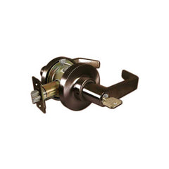 Lever Locksets; Type: Entry; Key Type: Keyed Different; Strike Type: ASA Strike; Finish/Coating: Oil Rubbed Bronze; Material: Steel; Material: Steel; Door Thickness: 1 5/8 - 1 7/8; Backset: 2.75; Lockset Grade: Grade 1; Cylinder Type: Conventional; Minimu