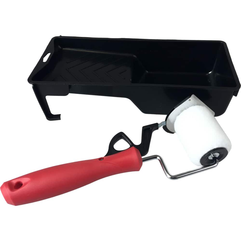 Paint Roller Sets; Type: Mini Paint Roller Kit; Kit Type: Mini Paint Roller Kit; Roller Length: 3; Paint Type: Water; Latex Flat Paints; Roller Cover Included: Yes; Includes: (2) 3 in. roller covers, Trimline Edger and Paint Tray; Length (Inch): 3; Frame