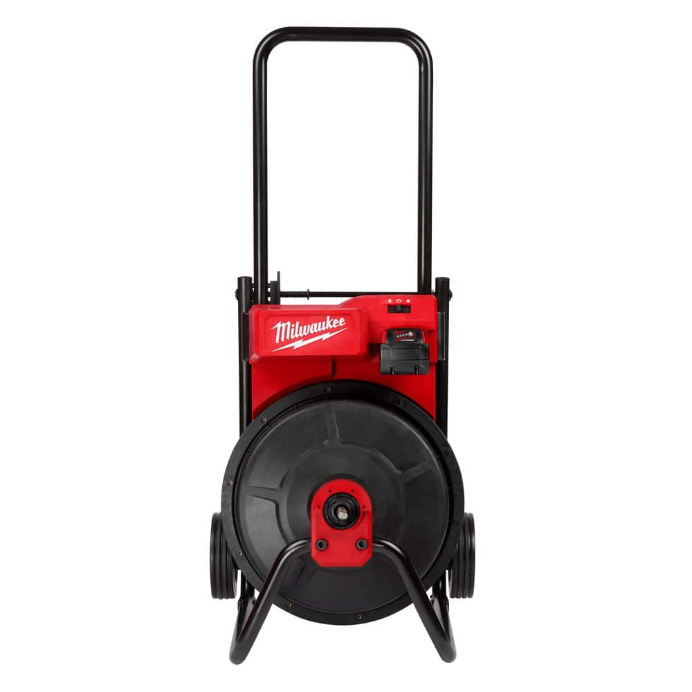 Electric & Gas Drain Cleaning Machines; Machine Type: Drum; For Minimum Pipe Size: 1.5 in; For Maximum Pipe Size: 4 in; For Minimum Pipe Size: 1.5 in; Cable Length (Feet): 75.000; For Maximum Pipe Size: 4 in; Overall Length: 22.91; Overall Width: 18; Over