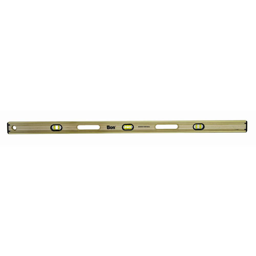 Box Beam, I-Beam & Torpedo Levels; Level Type: Box Beam; Vial Style: Bubble; Length (Inch): 47.9000; Magnetic: No; Body Material: Wood; Vial Types: Clear