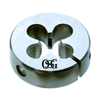 M6 x 1 / HSS Standard Thread Round Die - Caliber Tooling