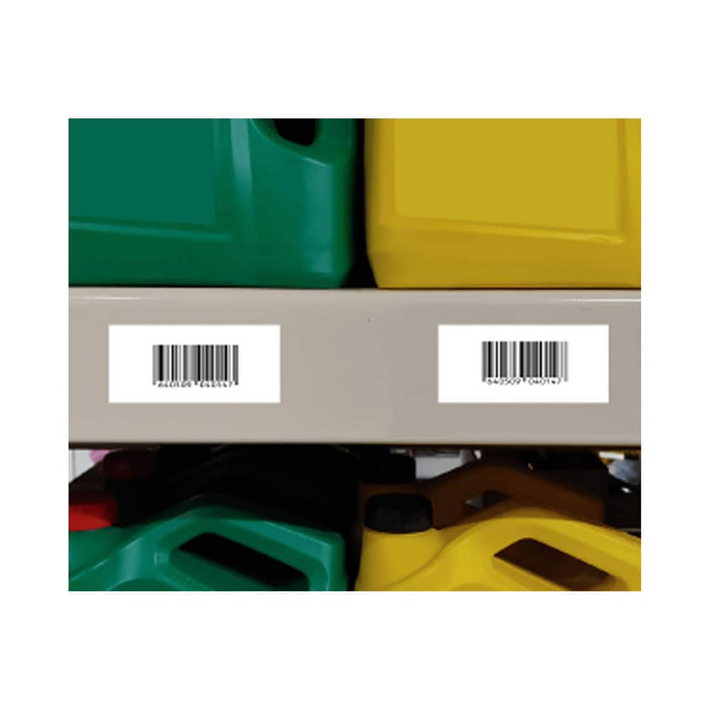 Label: Rectangle, 5″ Wide, 3″ High Permanent Adhesive, Vinyl