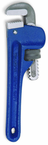 3-1/8" Pipe Capacity - 18" OAL - Cast Iron Heavy Duty Pipe Wrench - Caliber Tooling