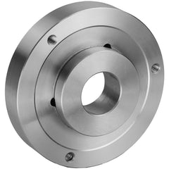 Lathe Chuck Adapter Back Plates; Nominal Chuck Size: 8 in; Mount Type: L0; Spindle Nose Type: L Series; Chuck Compatibility: 1-101-0800,1-103-0800,1-151-0800,1-153-0800; Through-hole Diameter: 2.6 in; Chuck Diameter Compatibility: 8 in; Material: Steel; C