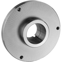 Lathe Chuck Adapter Back Plates; Nominal Chuck Size: 32 in; Mount Type: L3; Spindle Nose Type: L Series; Chuck Compatibility: 1-302-3200; 1-301-3200; Through-hole Diameter: 5.433 in; Chuck Diameter Compatibility: 32 in; Material: Steel; Chuck Diameter Com