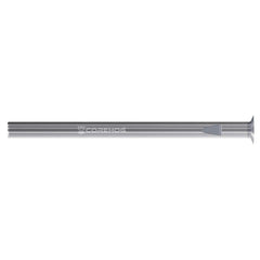 Slitting & Slotting Saw: 0.196″ Dia, 1.417″ Thick, Solid Carbide TiCN Finish, Smooth