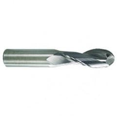 5/16 TuffCut AL 2 Fl Ctr Cut Ball Al End Mill - Caliber Tooling