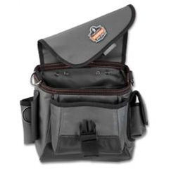 5516 GRAY TOPPED TOOL POUCH-STRAP - Caliber Tooling