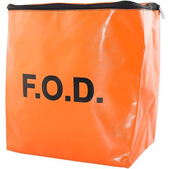 Tool Bags & Tool Totes; Closure Type: Hook & Loop; Material: Vinyl; Overall Width: 10; Overall Depth: 8 in; Overall Height: 12 in; Color: Orange; Number Of Pockets: 1.000