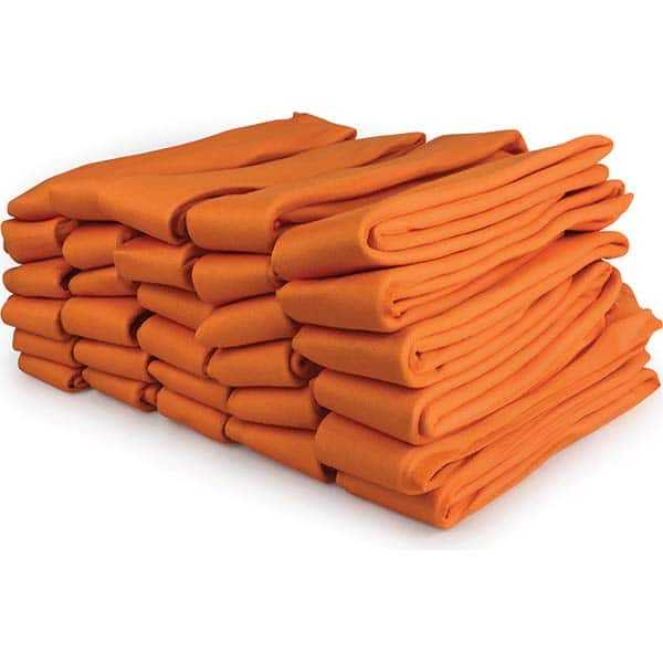 Spill Containment: Contain Spills, Leaks & Drips, 12″ OAL, Polyester, Orange