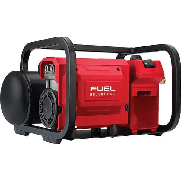 Milwaukee Tool - Portable Electric Air Compressors Horsepower: 0 CFM: 1.2 - Caliber Tooling