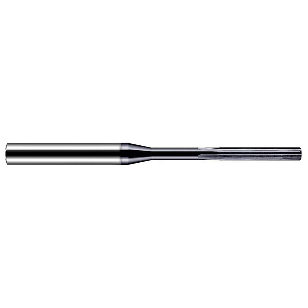 Harvey Tool - 0.0185" Diam 4-Flute Straight Shank Straight Flute Solid Carbide Chucking Reamer - Exact Industrial Supply