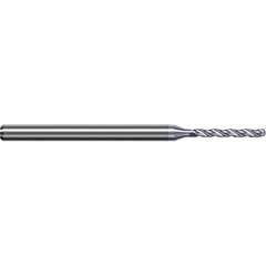 Harvey Tool - #50, 130° Point, Solid Carbide Micro Drill Bit - Exact Industrial Supply