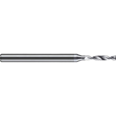 Harvey Tool - 3/32", 180° Point, Solid Carbide Micro Drill Bit - Exact Industrial Supply