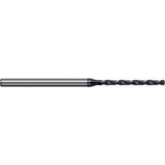 Harvey Tool - 1/32", 140° Point, Solid Carbide Micro Drill Bit - Exact Industrial Supply