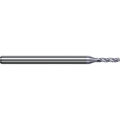 Harvey Tool - 1/64", 130° Point, Solid Carbide Micro Drill Bit - Exact Industrial Supply