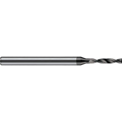 Harvey Tool - #36, 180° Point, Solid Carbide Micro Drill Bit - Exact Industrial Supply