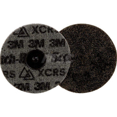 Quick-Change Disc: Roloc TR, 4″ Disc Dia, Ceramic, Non-Woven Gray, Non-Woven Backed, 15,000 RPM