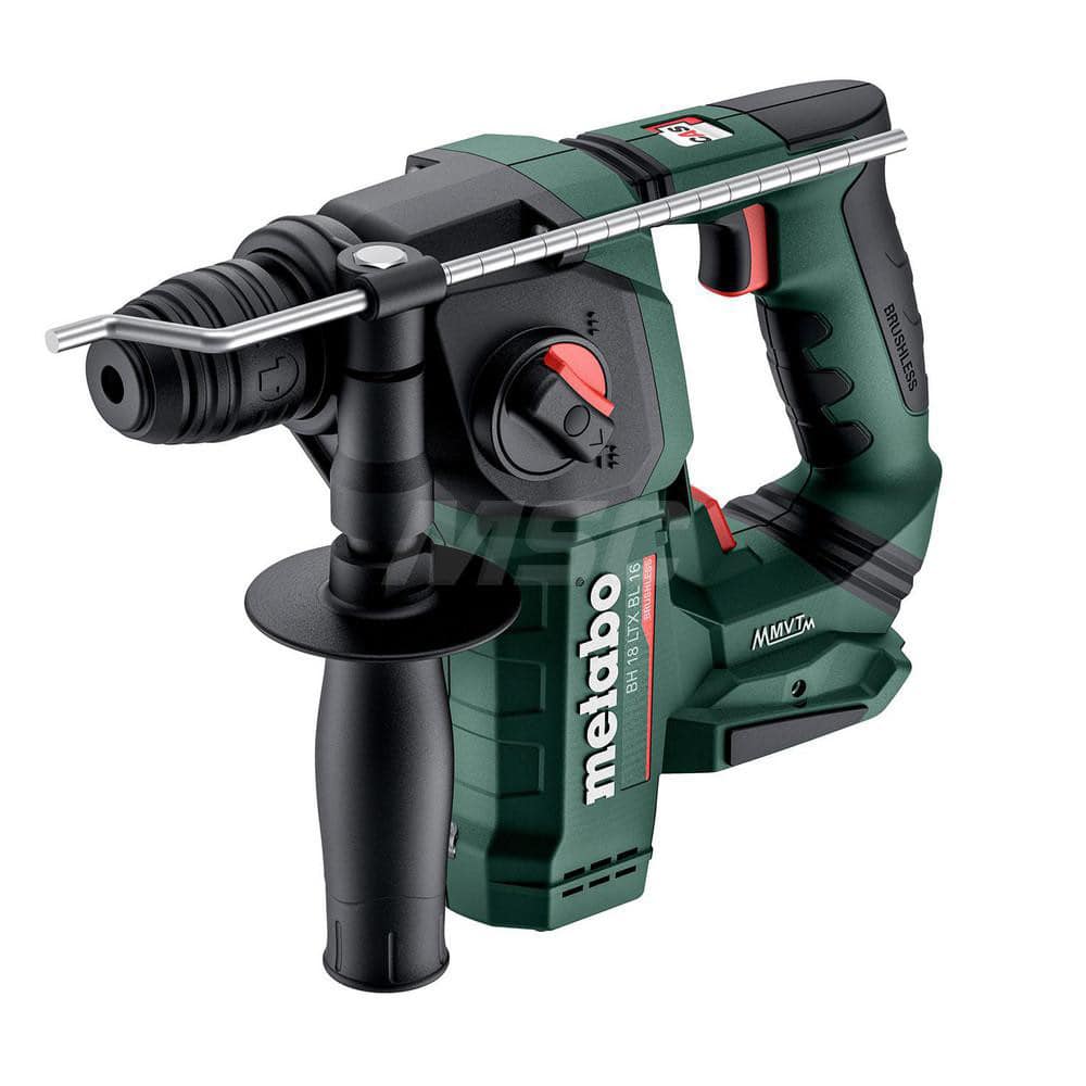 Cordless Rotary Hammer: 18V, SDS Plus, 5,250 BPM