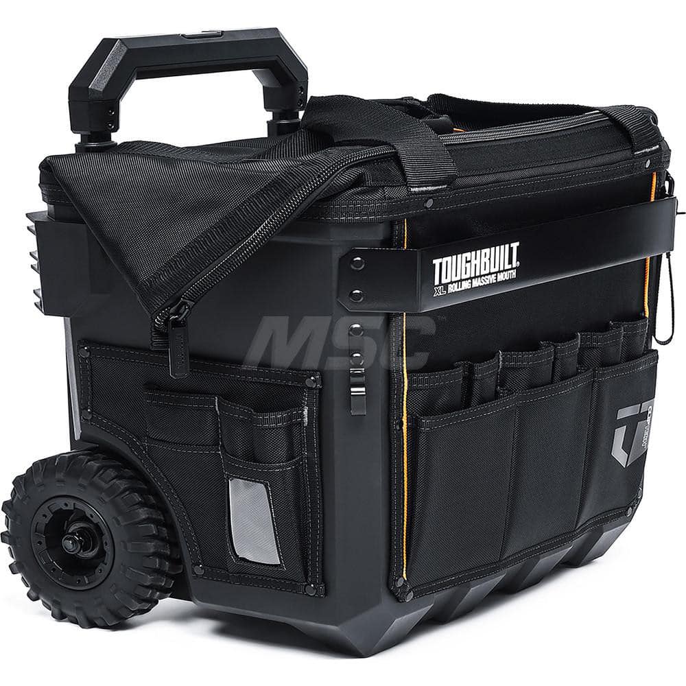 Tool Bag: 29 Pocket 21″ OAW, 14.57″ OAD, 19.69″ OAH, Plastic