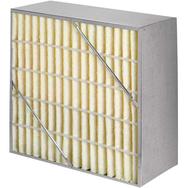 PRO-SOURCE - Pleated & Panel Air Filters; Filter Type: Rigid Cell ; Nominal Height (Inch): 24 ; Nominal Width (Inch): 24 ; Nominal Depth (Inch): 12 ; MERV Rating: 11 ; Media Material: Fiberglass - Exact Industrial Supply