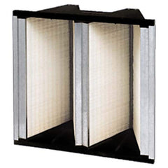 PRO-SOURCE - Pleated & Panel Air Filters Filter Type: V-Bank Mini-Pleat Nominal Height (Inch): 20 - Caliber Tooling