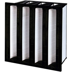 PRO-SOURCE - Pleated & Panel Air Filters Filter Type: V-Bank Mini-Pleat Nominal Height (Inch): 12 - Caliber Tooling