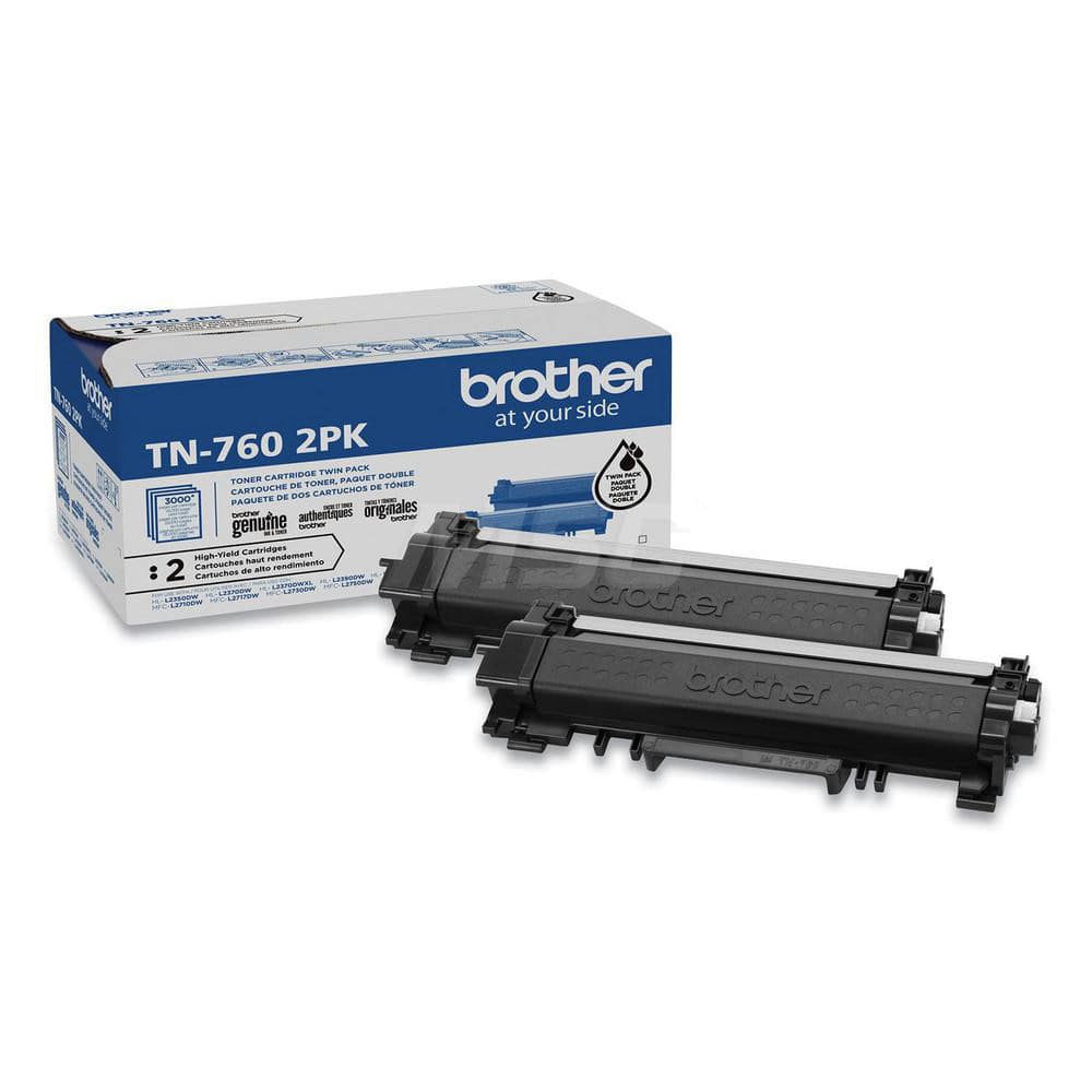 Brother - Office Machine Supplies & Accessories; Office Machine/Equipment Accessory Type: Toner Cartridge ; For Use With: DCP-L2550DW; HL-L2350DW; HL-L2370DW; HL-L2370DW XL; HL-L2390DW; HL-L2395DW; MFC-L2710DW; MFC-L2717DW; MFC-L2750DW; MFC-L2750DW XL; M - Exact Industrial Supply