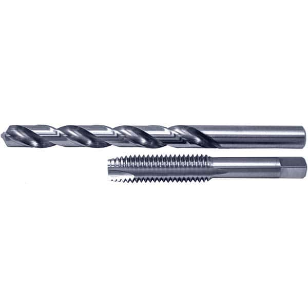 Cle-Line - Tap & Drill Sets Minimum Tap Thread Size (Inch): 1/2-13 Maximum Tap Thread Size (Inch): 1/2-13 - Caliber Tooling